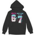 6th Birthday Now I'm 6 Next Year I'Ll Be 7 Baseball Drip 67 Unisex Hoodie 6th Birthday Now I'm 6 Next Year I'Ll Be 7 Baseball Drip 67 Unisex Hoodie