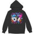 7th Birthday I Was 6 Now I'm 7 Baseball Ice Cream Drip Unisex Hoodie