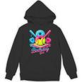 8th Birthday Baseball Ice Cream Drip 8 Years Old Girls B-Day Unisex Hoodie 8th Birthday Baseball Ice Cream Drip 8 Years Old Girls B-Day Unisex Hoodie