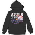 Abuela Rookie Of Year 1st Birthday Baseball Theme Matching Unisex Hoodie