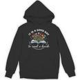 Adorable Floral Good Day To Read A Book Library Lover Unisex Hoodie