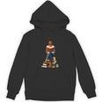 African American Woman Melanin Afro Girl Reading Book Unisex Hoodie