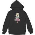 Alice In Wonderland Magical Garden Vintage Book Unisex Hoodie