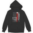 American Flag Baseball Team Baseball Player Baseball Unisex Hoodie