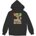 Animal Print For Boys Girls Kids Wild About Reading Books Unisex Hoodie Animal Print For Boys Girls Kids Wild About Reading Books Unisex Hoodie