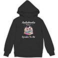 Audiobooks Listener Fun Tee Audio Book And Book Nerd Unisex Hoodie