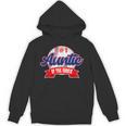 Auntie Rookie Of Year 1st Birthday Baseball Theme Matching Unisex Hoodie