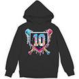 Baseball 10 Year Old Boy Ice Cream Drip 10th Birthday Player Unisex Hoodie Baseball 10 Year Old Boy Ice Cream Drip 10th Birthday Player Unisex Hoodie