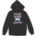 Baseball 10 Year Old Ice Cream Drip 10th Birthday Boys Unisex Hoodie Baseball 10 Year Old Ice Cream Drip 10th Birthday Boys Unisex Hoodie