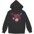Baseball 10 Year Old Splash Drip 10th Birthday Boy Number 10 Unisex Hoodie Baseball 10 Year Old Splash Drip 10th Birthday Boy Number 10 Unisex Hoodie