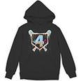 Baseball 4 Year Old Ice Cream Drip 4th Birthday Boy Number 4 Unisex Hoodie Baseball 4 Year Old Ice Cream Drip 4th Birthday Boy Number 4 Unisex Hoodie
