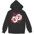 Baseball 67 Six Seven Gen Alpha Meme Valentine's Day Unisex Hoodie Baseball 67 Six Seven Gen Alpha Meme Valentine's Day Unisex Hoodie