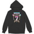 Baseball 7 Year Old Ice Cream Drip 7th Birthday Boys Player Unisex Hoodie Baseball 7 Year Old Ice Cream Drip 7th Birthday Boys Player Unisex Hoodie