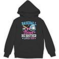Baseball Or Bows Big Brother Loves You Gender Pink Or Blue Unisex Hoodie