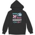 Baseball Or Bows Your Mommy Loves You Gender Reveal Matching Unisex Hoodie
