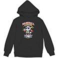 Baseball Cute Youth Ice Cream Valentine Day Sporty Fun Unisex Hoodie