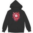Baseball Drip Ice Cream Sprinkles Valentines Day Baseball Unisex Hoodie