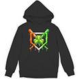 Baseball Drip Ice Cream St Patricks Day Shamrock Unisex Hoodie
