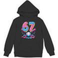 Baseball Drip Number 67 Player 67Th Birthday Baseball Meme Unisex Hoodie