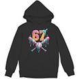 Baseball Drip Number 67 Player Unisex Hoodie