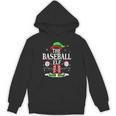 The Baseball Elf Christmas Sport Lovers Xmas Elf Unisex Hoodie