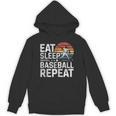 Baseball Fan Vintage Retro Eat Sleep Baseball Repeat Unisex Hoodie Baseball Fan Vintage Retro Eat Sleep Baseball Repeat Unisex Hoodie