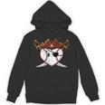 Baseball Heart Pirate Hat Crossed Swords Men Boys Kids Youth Unisex Hoodie