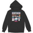 Baseball Ice Cream Drip Bonus Mom Of The Birthday Boy Unisex Hoodie