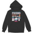 Baseball Ice Cream Drip Friend Of The Birthday Boy Unisex Hoodie