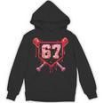 Baseball Ice Cream Drip Number 67 Meme Valentine Couple Love Unisex Hoodie Baseball Ice Cream Drip Number 67 Meme Valentine Couple Love Unisex Hoodie