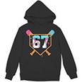 Baseball Ice Cream Drip Number 67 Player Six Seven Meme 6 7 Unisex Hoodie Baseball Ice Cream Drip Number 67 Player Six Seven Meme 6 7 Unisex Hoodie
