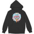 Baseball Ice Cream Heart Sunglasses Youth Boys Valentine Unisex Hoodie