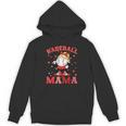 Baseball Mama Sports Mom Baseball Valentine Drip Girls Women Unisex Hoodie