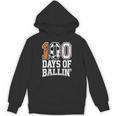 Baseball Soccer Basketball 100 Days Of School Unisex Hoodie Baseball Soccer Basketball 100 Days Of School Unisex Hoodie