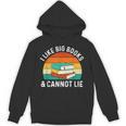 I Like Big Books & Cannot Lie Reading Bookworm Reader Unisex Hoodie