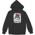 Bleached Nanny Life Soccer Messy Bun Baseball Game Day Unisex Hoodie Bleached Nanny Life Soccer Messy Bun Baseball Game Day Unisex Hoodie