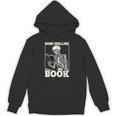 Bone-Chilling Book Skeleton Reading Bookworm Book Lovers Unisex Hoodie
