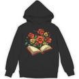 Book With Blooming Flowers Reading Nature Garden Unisex Hoodie Book With Blooming Flowers Reading Nature Garden Unisex Hoodie