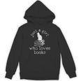 Book Bookworm Cat Lover Reading Unisex Hoodie