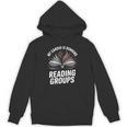 Book Club Fans My Cardio Reading Groups Quote Unisex Hoodie