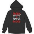 Book Dog Lover Reading Library Librarian Unisex Hoodie