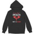 I Am A Book Dragon Not A Worm Unisex Hoodie I Am A Book Dragon Not A Worm Unisex Hoodie