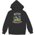 Book Dragon Smart Readers Unisex Hoodie