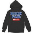 Book Fair Vibes Kids Retro Book Fair Book Lover Unisex Hoodie Book Fair Vibes Kids Retro Book Fair Book Lover Unisex Hoodie