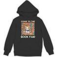 Book Fair Week Librarian Library Cat Come To The Book Fair Unisex Hoodie