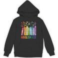 Book Flower Abolish ICE Meme For Women Girl Unisex Hoodie
