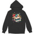 Book Flowers And Butterfly Beautiful Reading Reader Unisex Hoodie