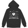 Book Lover Heart Open Book Reading Romance Literary Unisex Hoodie Book Lover Heart Open Book Reading Romance Literary Unisex Hoodie