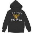 Book Lover I'd Rather Bee Reading Teacher Librarian Unisex Hoodie Book Lover I'd Rather Bee Reading Teacher Librarian Unisex Hoodie