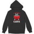 Book Lover Nerd Reading Teacher Bookworm Ladies Cat Unisex Hoodie